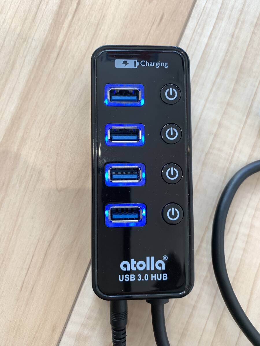 atolla USB3.0ハブ 電源付き 4ポート高速USB3.0の拡張 +1充