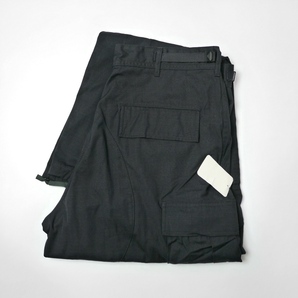 デッドストック 90s US ARMY BDU BLACK 357 ビンテージ ミリタリー リップストップ カーゴ パンツ ブラック 黒 米軍 軍物 特殊部隊 MEDIUM