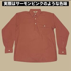 レア 美品 80s usa製 L.L.Bean プルオーバー シャツ 三角タグ アメリカ製 エルエルビーン ハーフボタン Made in USA ビンテージ 旧タグ