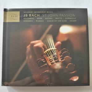 J.S.バッハ ヨハネ受難曲(1724年版) リチャード・エガー&エンシェント室内管弦楽団、ジェイムズ・ギルクリスト、他(2CD)