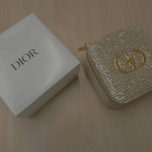クリスチャン ディオール ホリデーギフト 化粧品ノベルティ ミラー付 Diorアクセサリーケース 2025 秋冬 Christian Dior ポーチ【A314】