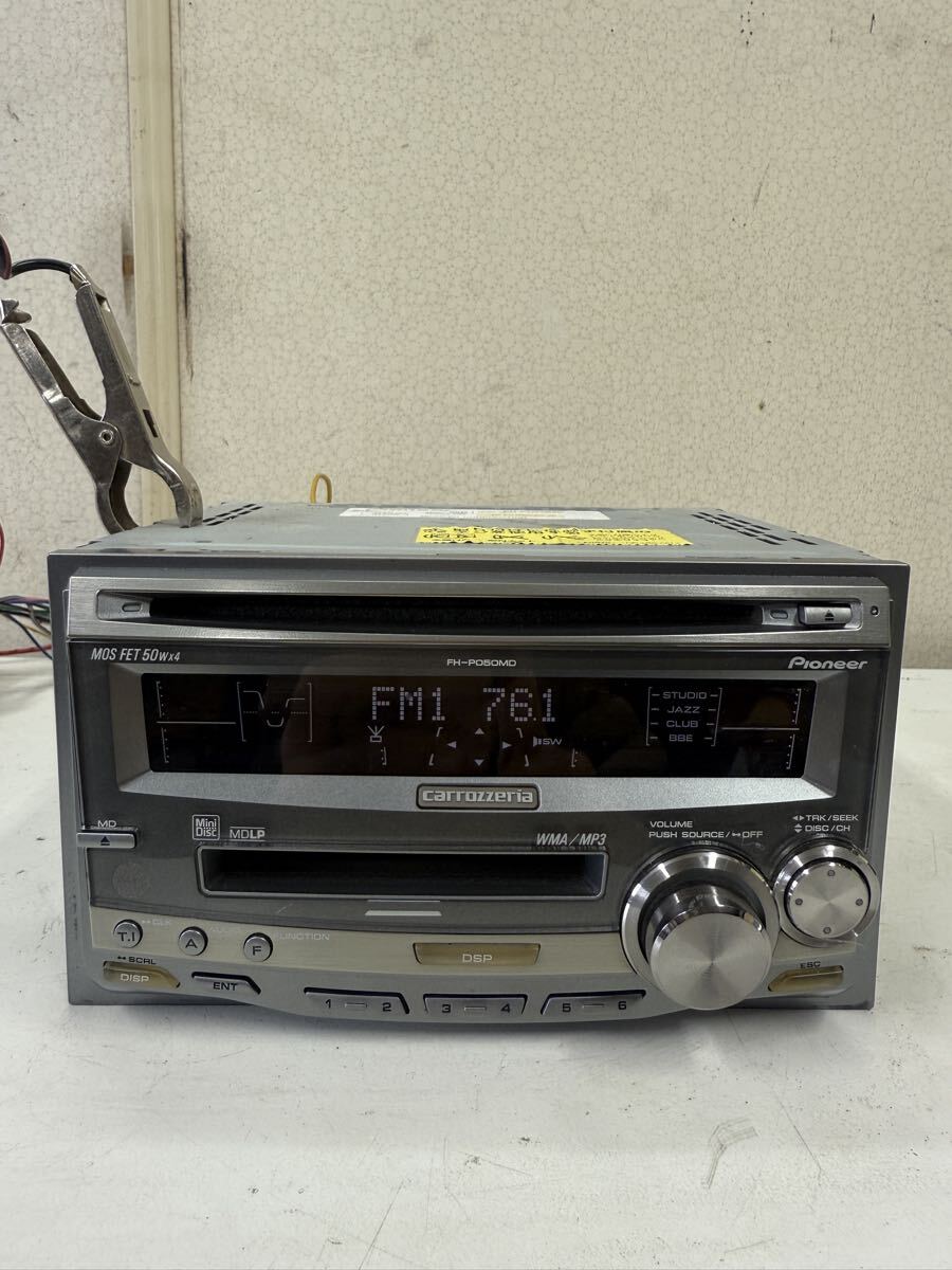 Pioneer carrozzeria FH-P050MD MD/CD тюнер рабочее состояние подтверждено плеер CD MD