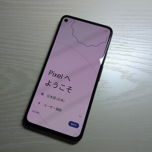 Google Pixel 4a (5G) 128GB 一円スタート 希少 スマホ