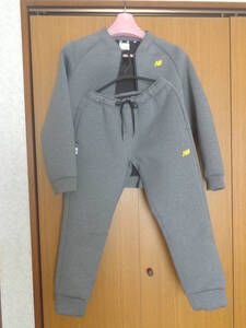 ニューバランス NEWBALANCE★セットアップ★ジップアップタイプ★グレー★Mサイズ★地厚