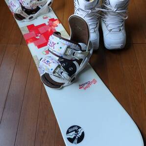 BURTON,FLUX 3点セット 板140cm、ブーツ24.5cm