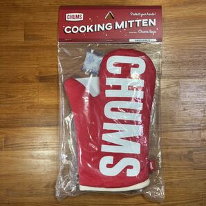 【送料込み/新品】CH62-1422 CHUMS チャムス クッキングミトン Cooking Mitten (アウトドア グローブ) CHUMSロゴ