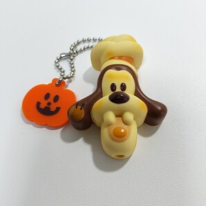 東京ディズニーリゾート ハロウィン限定 パンモチーフ グーフィー ソフビマスコット ボールチェーン 現状品