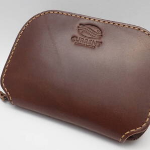 ★☆CURRENT_LEATHERWORKS ハントメイドルアーワレット こげ茶色 牛ヌメ革サドルレザー使用 ☆★