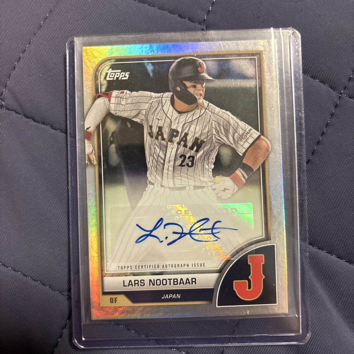 【美品】ヌートバー 直筆サイン /25 Archival Autograph Topps 2023 WBC ラーズヌートバー 直筆サイン auto 侍ジャパン