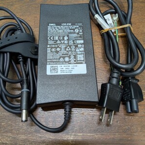 DELL 純正 130W 19.5V6.7A ACアダプタ- LA130PM190 /丸ピン7.4㎜コネクター