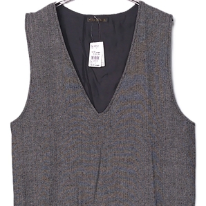 即決■★GORGE★■ヘリンボーンベスト:SIZE=F