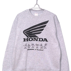 即決■★Honda × MONSTER WORLD★■裏起毛トレーナー:SIZE=L