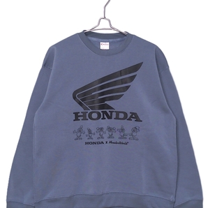 即決■★Honda × MONSTER WORLD★■裏起毛トレーナー:SIZE=LL