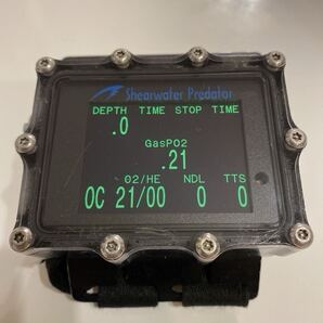 Shearwater predator シェアウォーター プレデター トライミックスリブリーザー対応 ダイブコンピュータ
