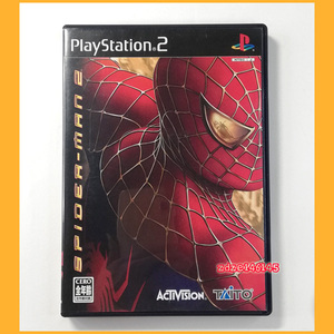 ●PS2●SPIDER-MAN 2 スパイダーマン 動作品 使用感小 SLPM-65662●
