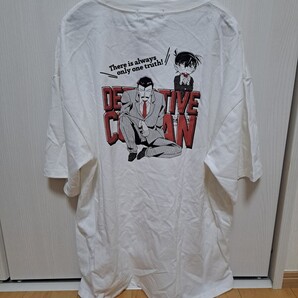 【新品】名探偵コナン 毛利小五郎&江戸川コナンバックプリントTシャツ Lサイズ