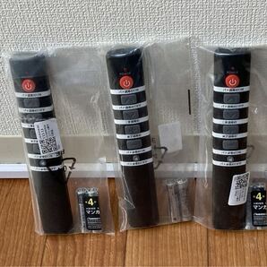 ★誘導灯・非常灯照明用点検リモコン★消防設備士【3個セット】電池付き グレー