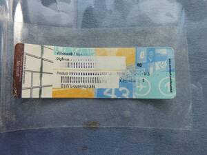 windows7 プロダクトキーのみ