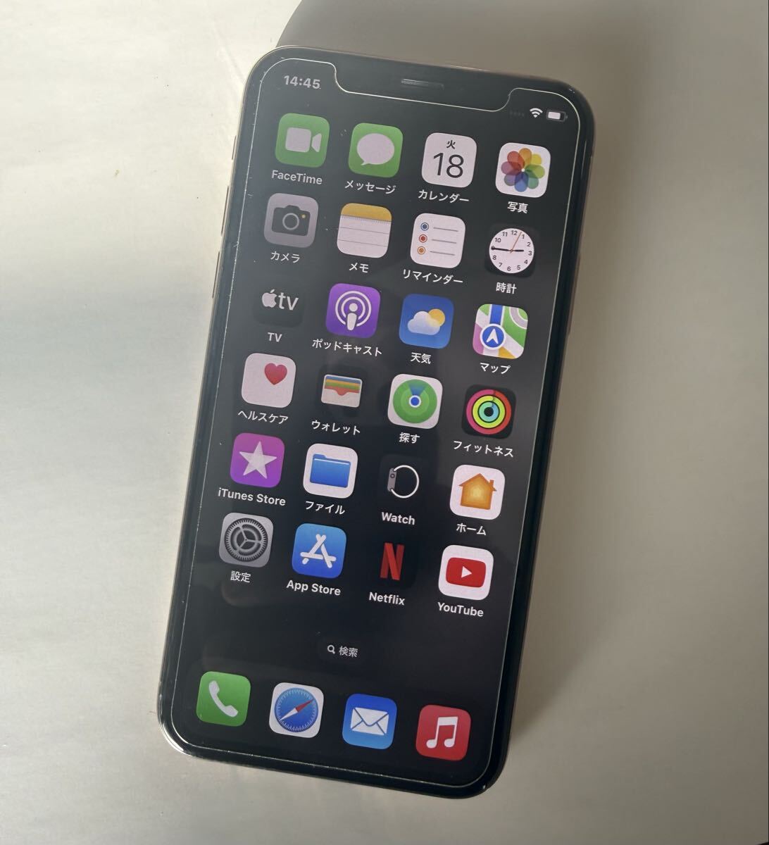 【バッテリー86%】iPhoneXS 64GB SIMフリー 美品 ブラック 黒 iPhoneX 64GB simフリー iphoneX 64GB バッテリー100% simフリー