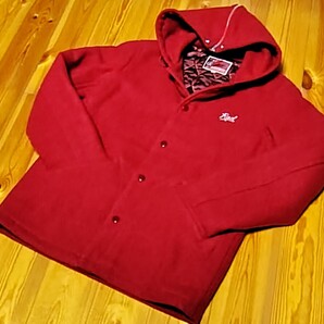 RADIALL ラディアル ウール スタジャン M 38 赤 フード ファラオ レッド 中綿