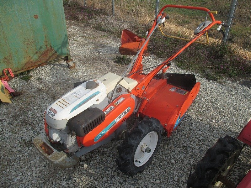 Yahoo!オークション - 中古 クボタ管理機 FTR9 フロント土の助 売り切