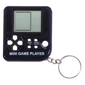 ミニゲームプレイヤーキーホルダー ブラック