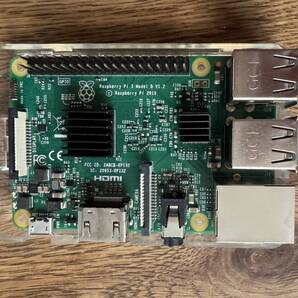 ★起動まで確認 Raspberry Pi 3 Model B V1.2 ケース付き