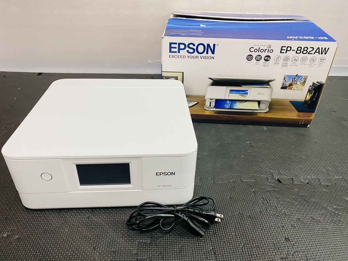 EPSON カラリオ EP-882AW [ホワイト] オークション比較 - 価格.com