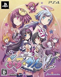 【中古】ぎゃる☆がん だぶるぴーす 限定版(ゲーム内で使用できる衣装4種DLC同梱) - PS4