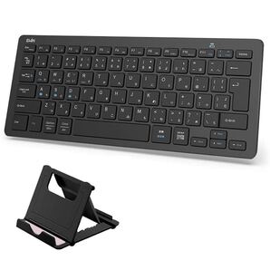 Ewin 「スタンド付き」 日本語配列 bluetooth キーボード