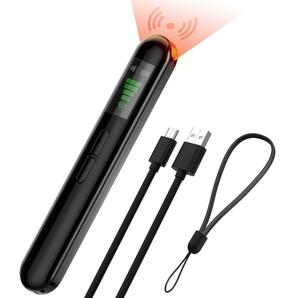 【日本語説明書付き】 盗聴器発見機 GPS発見器 カメラ探知機 カメラ発見器 盗難防止 ストーカー対策 盗撮対策 護身用グッズ 防犯グッズ