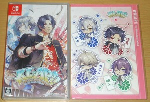 ☆送料込 即決 新品 Switch 『KLAP!! for Nintendo Switch』 特典付き☆