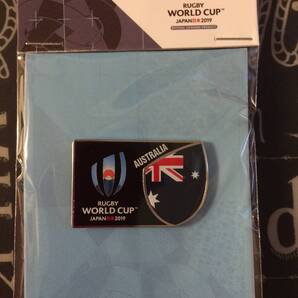 * RWC2019 公式 グッズ ラグビー ワールドカップ 日本 出場国 ピンバッジ オーストラリア *