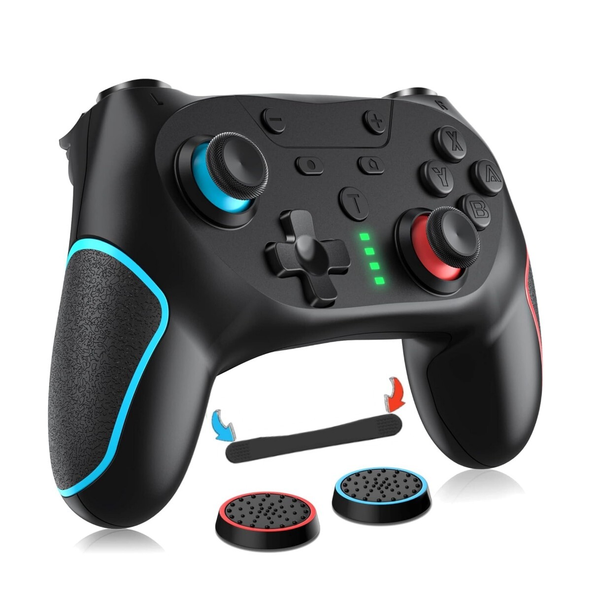 新品 スイッチ コントローラー プロコン 背面ボタン付き 1000mAh マクロ