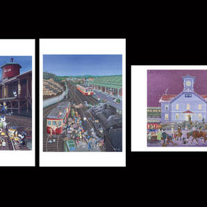 (72)ポストカード16枚セット『親愛なる人たちへ』 ★ヤフオク限定・おまけ+3枚同梱中!(のどかな駅・札幌時計台駅舎・折り返し駅にて)