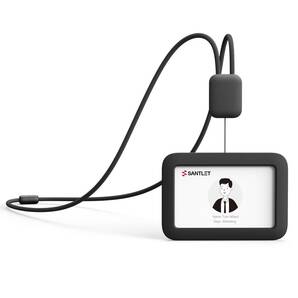 【数量限定】安全分離バックル ネックストラップ 2枚 シリコン製 収納可能 伸縮可能 ネームホルダー リール付き おしゃれ パスケ