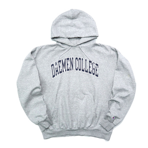 00s 10s CHAMPION チャンピオン メキシコ製 スウェット パーカー DAEMEN COLLEGE カレッジ トレーナー L 古着 2000年代 ビンテージ 霜降り