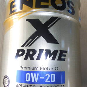 日本国内どこでも送料無料!交換記録シール5枚付き!ENEOS エネオス X PRIME 0W-20 20L 新品未開封