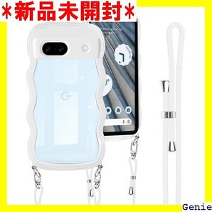 Google Pixel 7a 用 ケース 透明 首掛 google pixel 7a スマホケース ホワイト 56