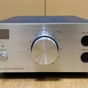 即決/送無 STAX スタックス SRM-727A オール半導体=初段/FET~終段/高耐圧Tr 出力段=無帰還 伝統=A級動作/DCアンプ/バランス増幅 最上位機