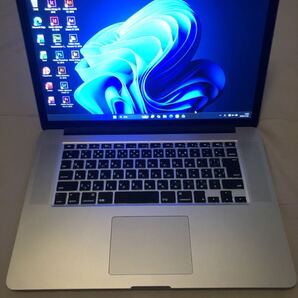 Macbook Pro A1398 15.4インチ デュアルOS(macOS BigSur & Windows 11 PRO)