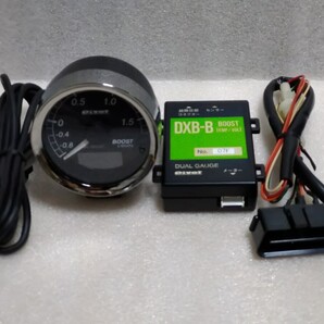 送料無料 PIVOT DXB-B DUAL GAUGE ブースト計・水温/電圧 デュアルゲージ 簡単取り付けOBD接続 ピボット