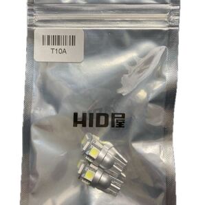 【新品・未使用】HID屋 LEDバルブ T10 2個セット 色温度6000k