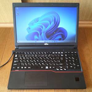 Fujitsu 富士通ノートPC FUTRO MA574 FMVC02002 Windows11 Pro 24H2 4GB SSD120GB 15.6インチ ワイド/外部DVDドライブ CDSL07U3S