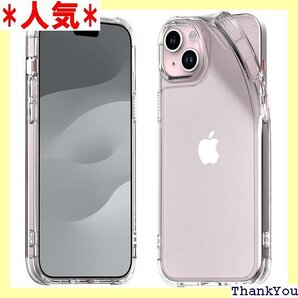 araree iPhone15Plus 対応 ケース iPhone15Plusケース Flexield クリア 520