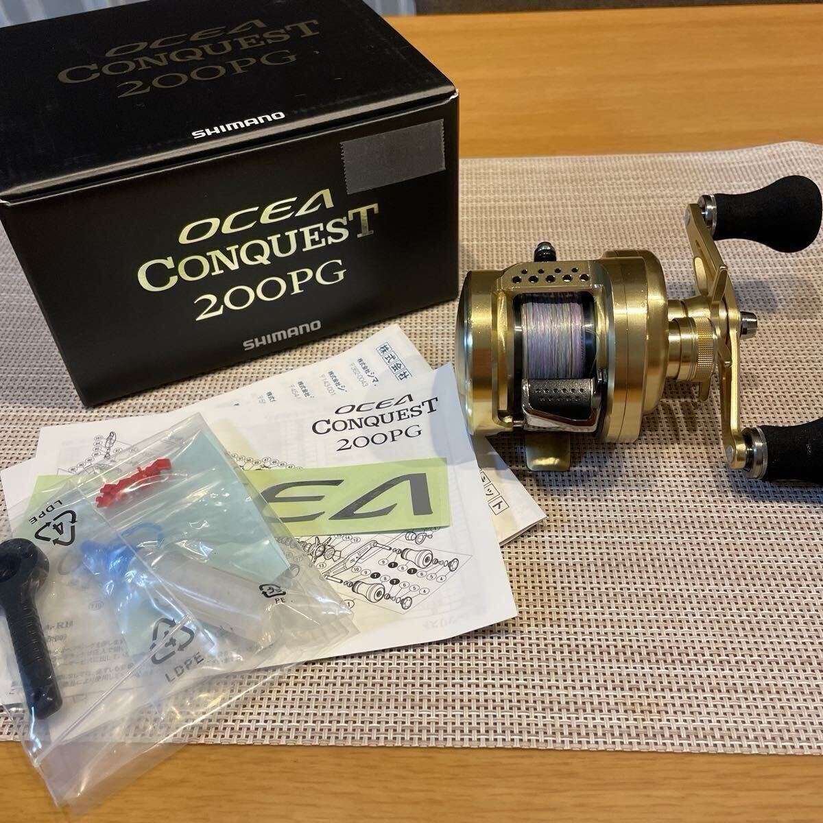 【美品・即使用可】15オシアコンクエスト301HG PE600m ハンドル交換済 楽天市場】オシアコンクエスト 301hgの通販