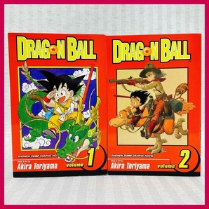 ドラゴンボール 1・2巻 洋書 漫画 鳥山明 英語版 DRAGON BALL コミック USA