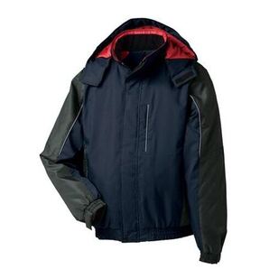 7-11/1 Sサイズ C(11 ネイビー 54191 クロダルマ KURODARUMA 防寒ジャンパー 遠赤外線放射メカニズム 作業着