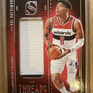 【game-worn/used】2024-25 PANINI SILHOUETTE THREADS Jersey Patch RUI HACHIMURA WIZARDS ウィザーズ LAKERS レイカーズ JAPAN 日本代表