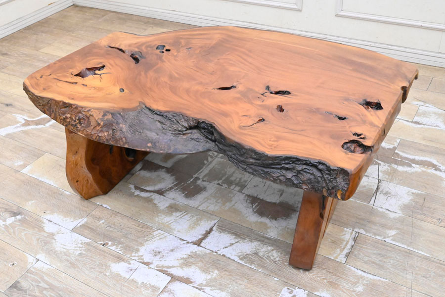 格安‼️座卓　未使用！国産天然木【総欅】 総けやき無垢材　あつらえ品、長期保管品！ 2025年最新】Yahoo!オークション -座卓 ケヤキの中古品・新品